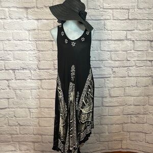 Jessica Taylor asymmetrical hem dress